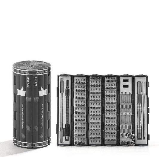 128 in 1 Precision Screwdriver Bit Set Kit Watchmaker Magnetic Mini Repair Tools Laptop Phone