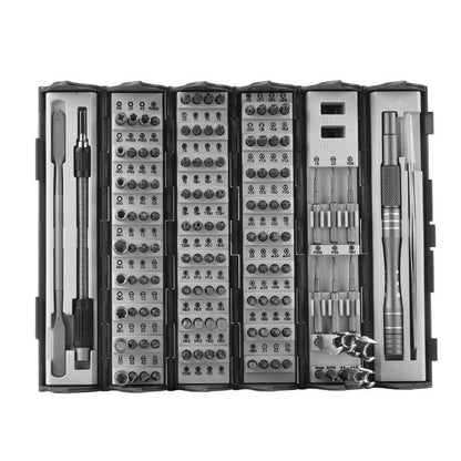 128 in 1 Precision Screwdriver Bit Set Kit Watchmaker Magnetic Mini Repair Tools Laptop Phone
