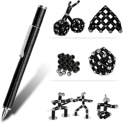 Magnetic Fidget Pen Toy Sensory Tool EDC Gadget for Adults Magnetic Levitation Neodymium Iron Boron Material for Stress Relief