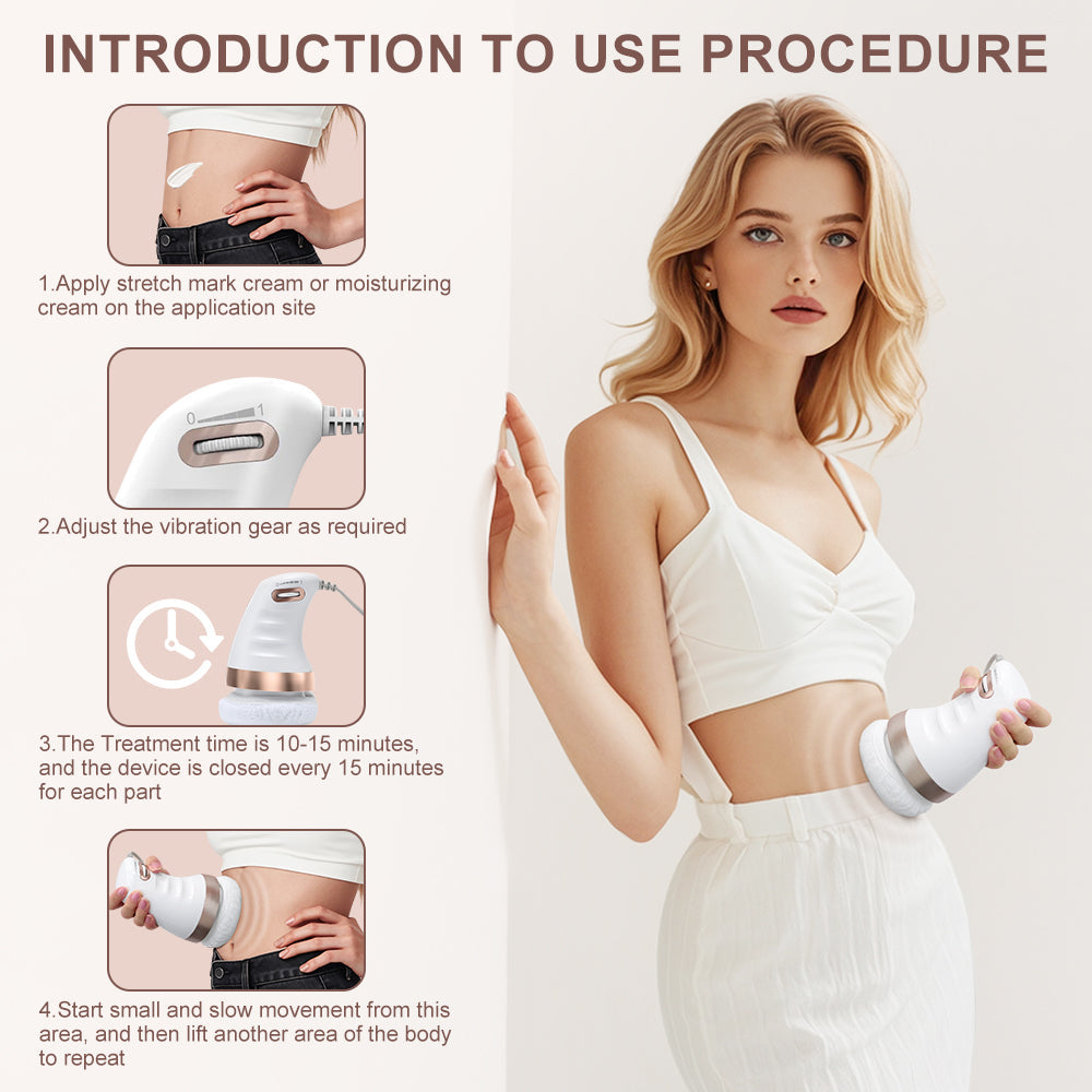 3 Heads Fat Burning Device Electric Anti Cellulite Hand Held Cellulite Massage Massage Body Sculpting Massager Machine