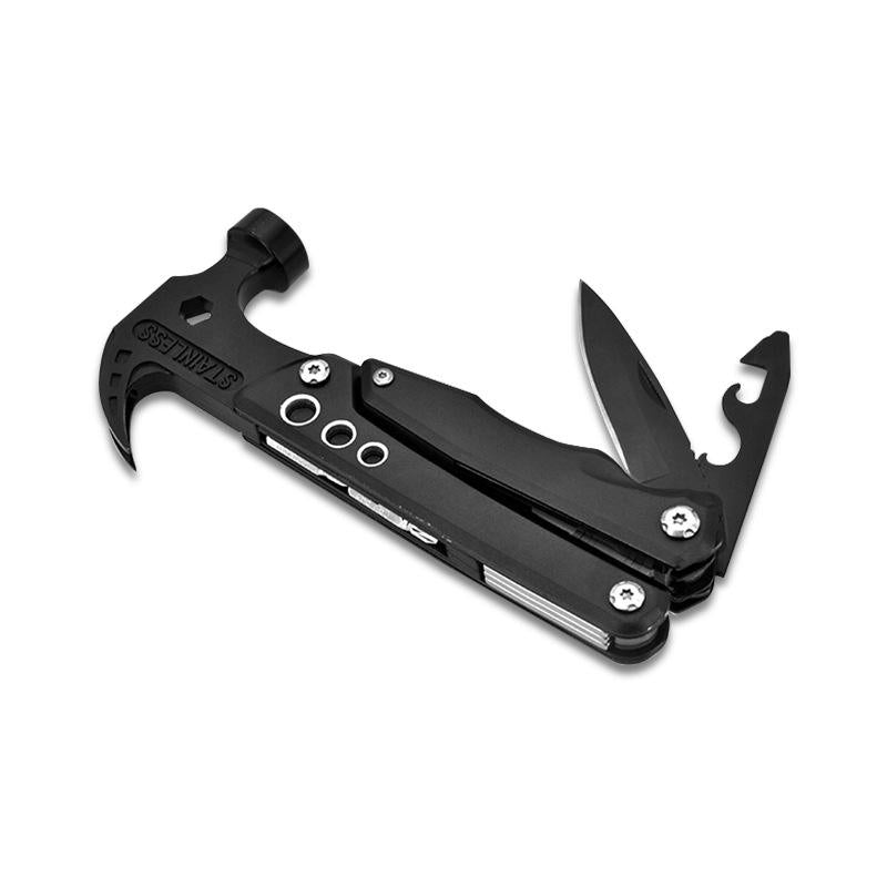 7 in 1 Claw Hammer Hot Selling Outdoor Tool Portable Folding Multi-Function Hammer Car Emergency Multi-Function Claw Hammer