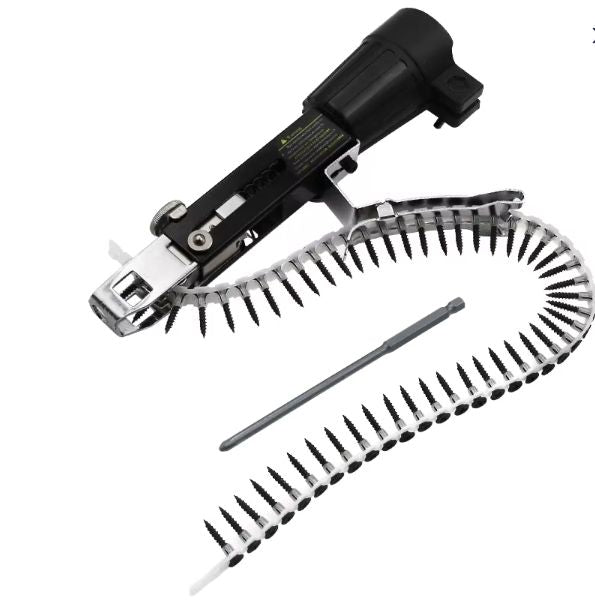 Industrial 220V Electric Drill Adapter Screw Gun Automatic Chain Woodworking Tool Framing Nailer Nail Gun Tightening Equipment