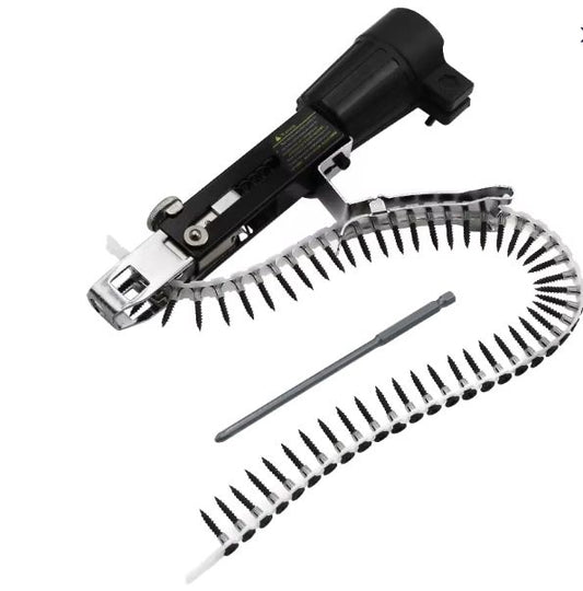 Industrial 220V Electric Drill Adapter Screw Gun Automatic Chain Woodworking Tool Framing Nailer Nail Gun Tightening Equipment