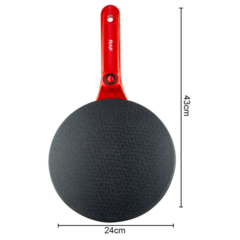 RAF Popular Smart Control 24cm Large Diameter Household Electric Crepe Pan Electric Crepe Maker