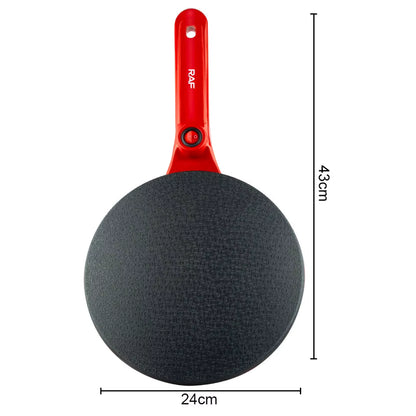 RAF Popular Smart Control 24cm Large Diameter Household Electric Crepe Pan Electric Crepe Maker