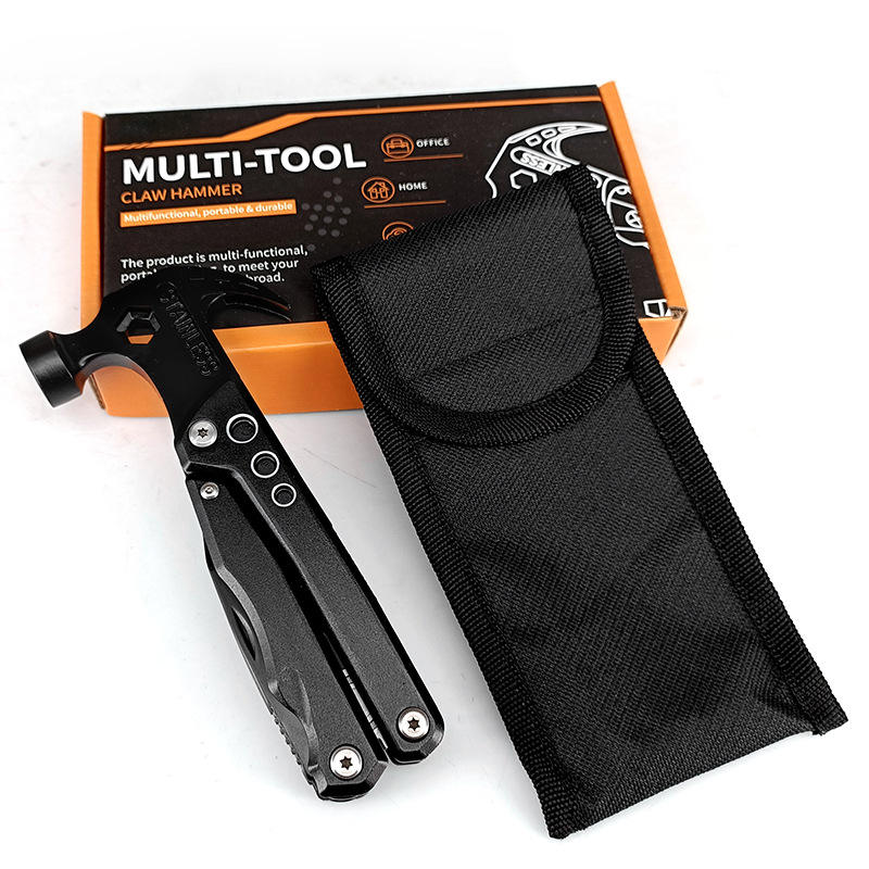 7 in 1 Claw Hammer Hot Selling Outdoor Tool Portable Folding Multi-Function Hammer Car Emergency Multi-Function Claw Hammer