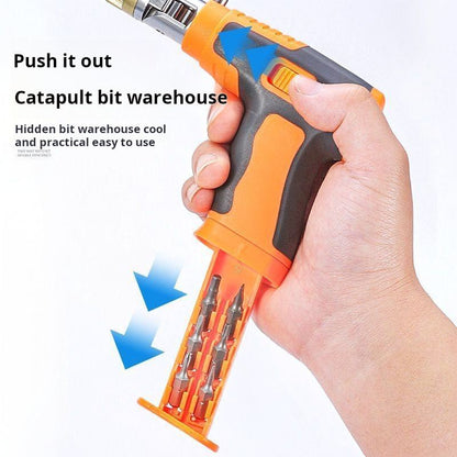 16 In 1 Adjustable Ratcheting Screwdriver Set Magnetic Nut Driver Tools Multifunctional Electronic Repair Hand Screwdriver Tools