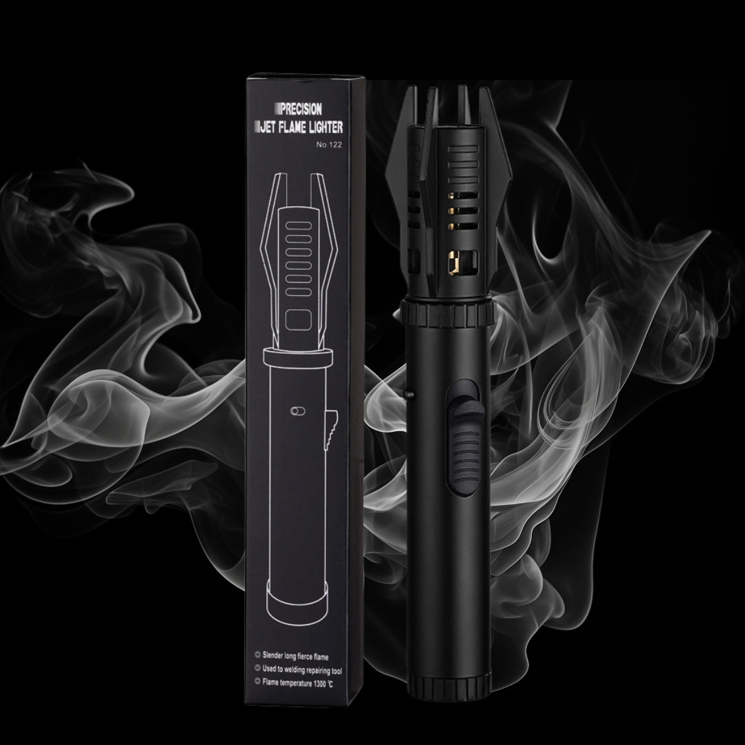 Custom Large Size Lightsaber Shape Windproof Metal Refilled Lighter Torch Function Eco-Friendly BBQ Camping Outdoor Kitchen Home